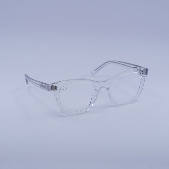 Maui Jim MJO2302 05 Eyeglasses Transparent 49mm Square Frame - Picture 1 of 9